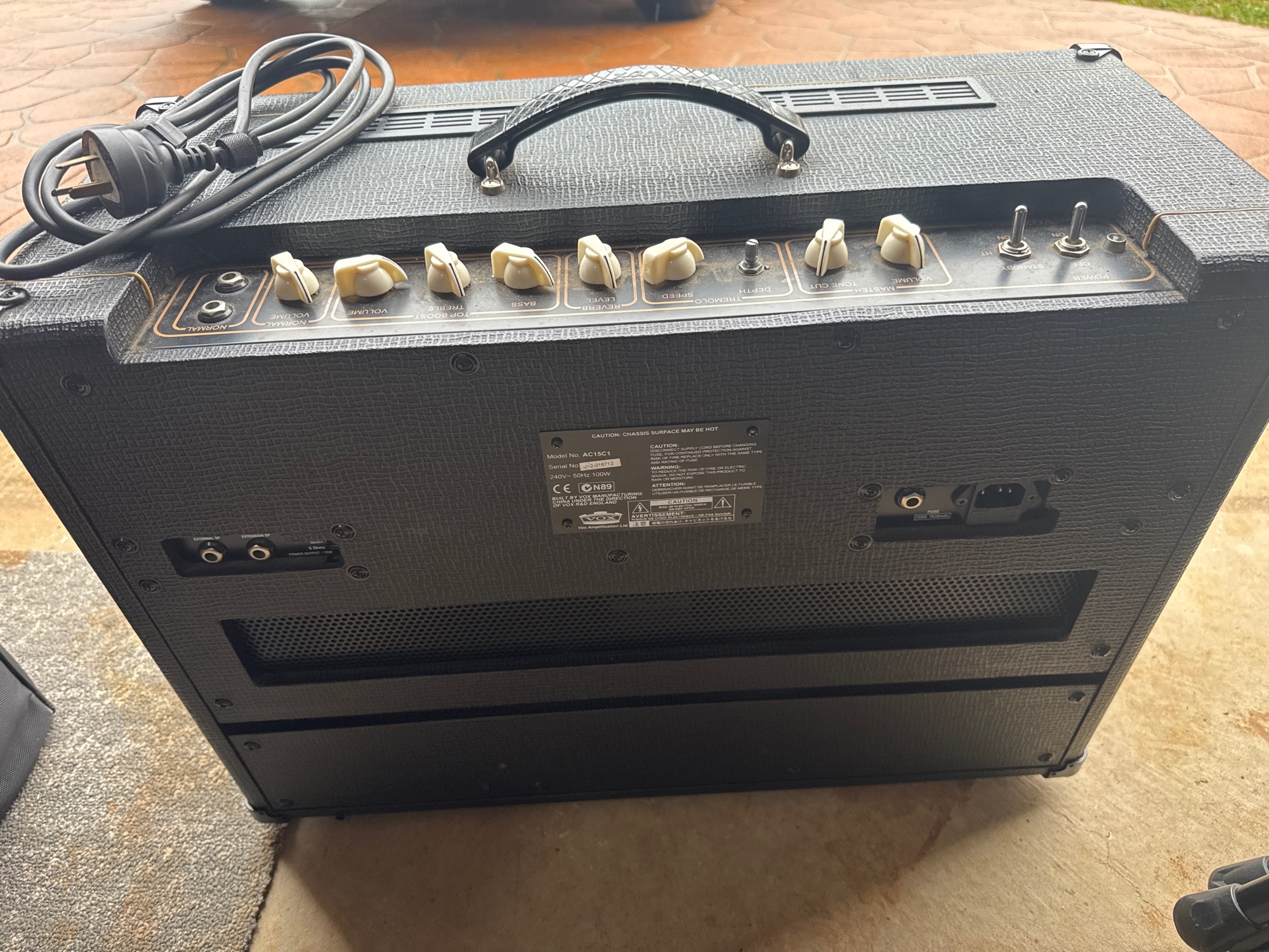 Vox AC15C1 15W Valve Guitar Combo Amp (1x12)