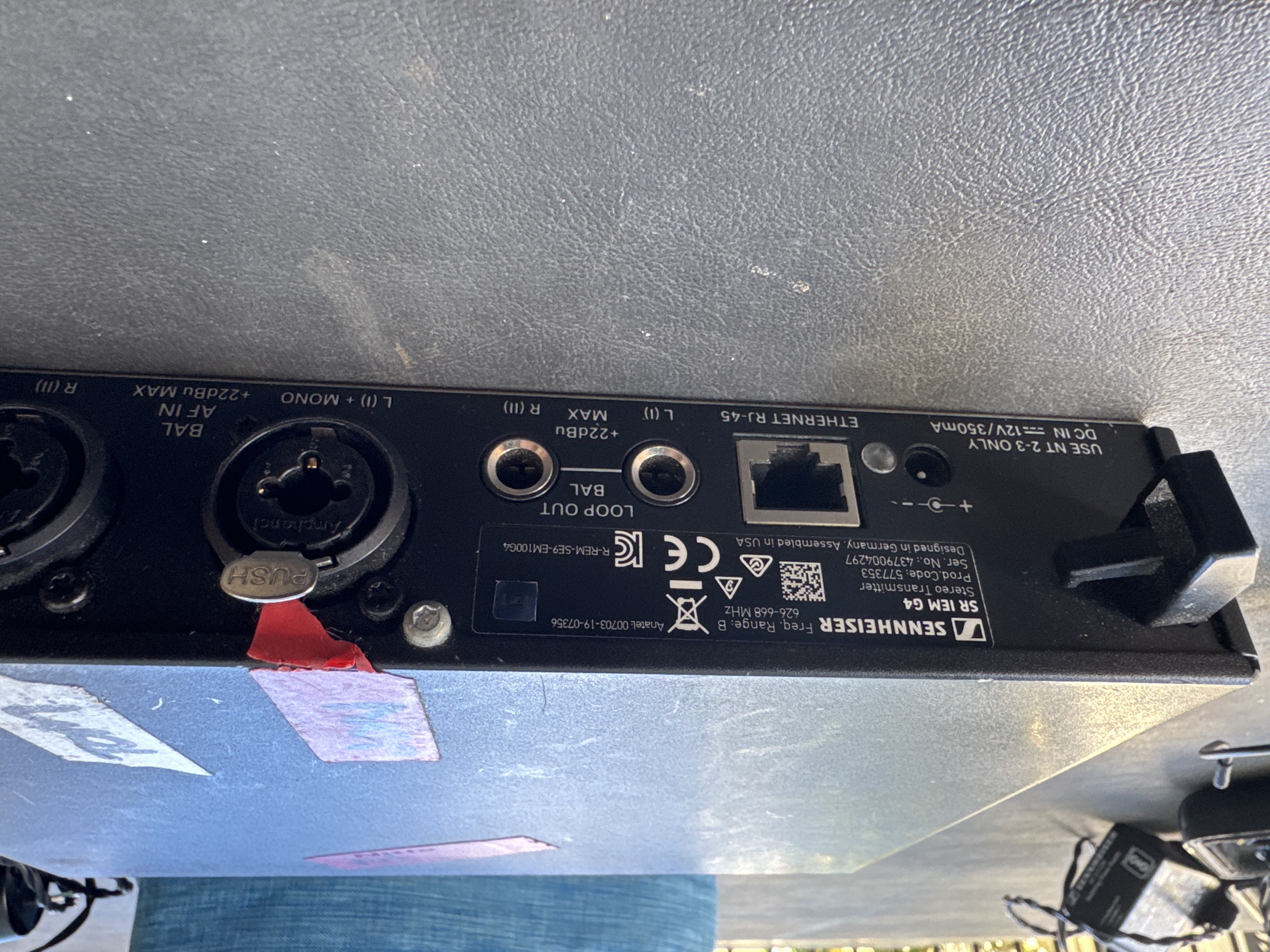 Sennheiser SR IEM G4 Wireless In-Ear Monitor Transmitter (Band B, 626–668 MHz) — photo 3 of 4