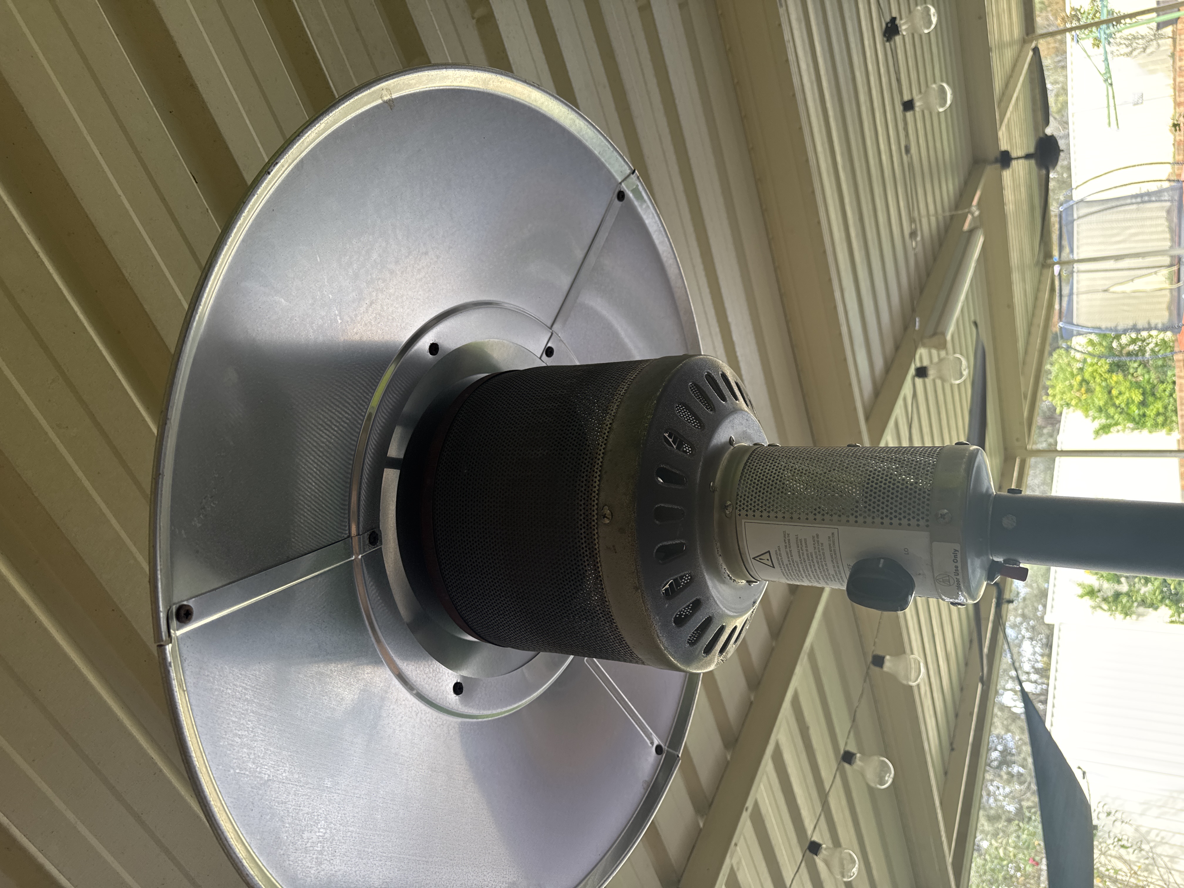 Gardensun JDS14-PCB Outdoor Gas Patio Heater 38.5 MJ/h (LPG/Propane)
