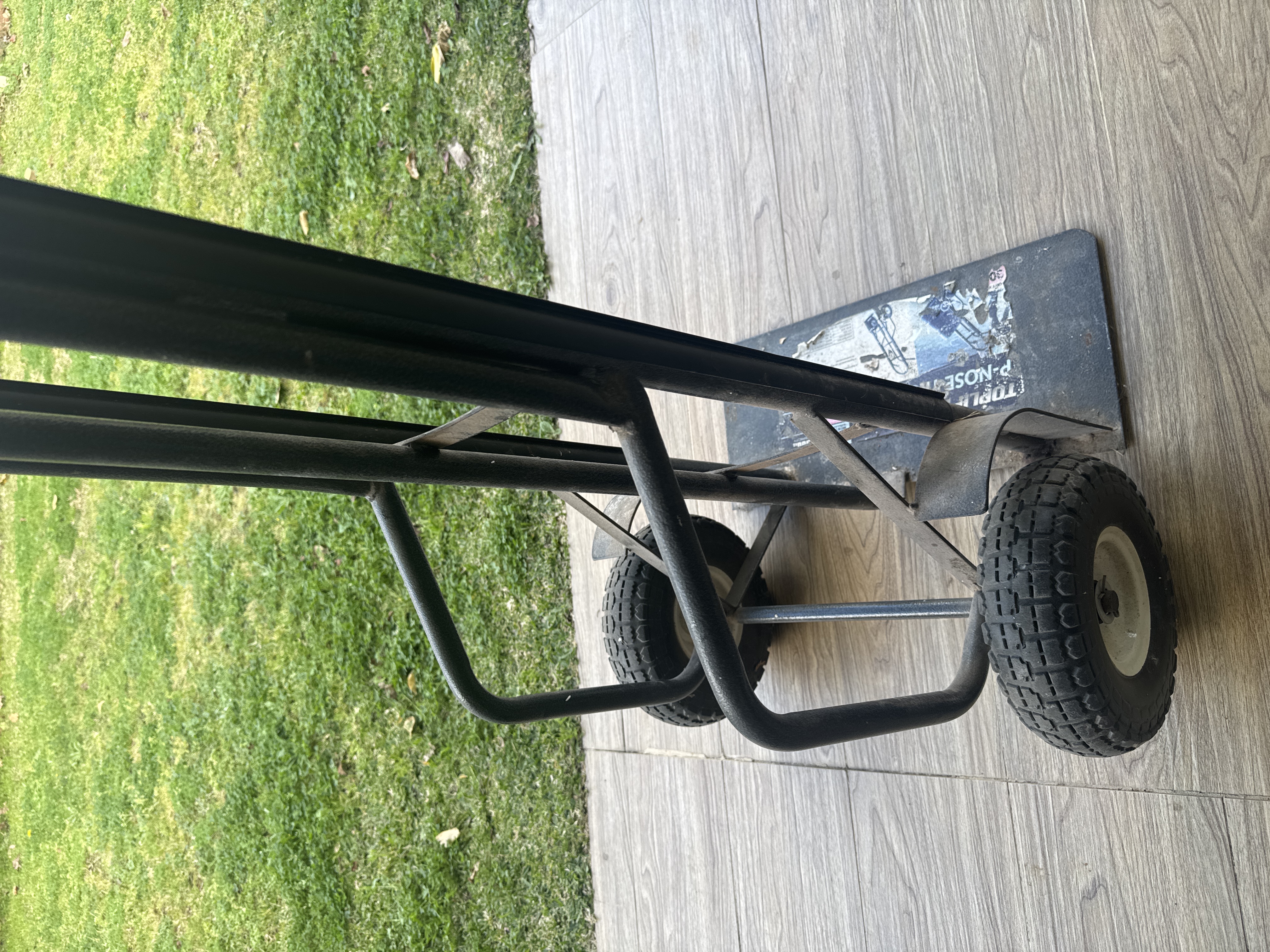 Toplift P-Nose Hand Trolley – 300kg, 10" Gel Wheels — photo 3 of 3
